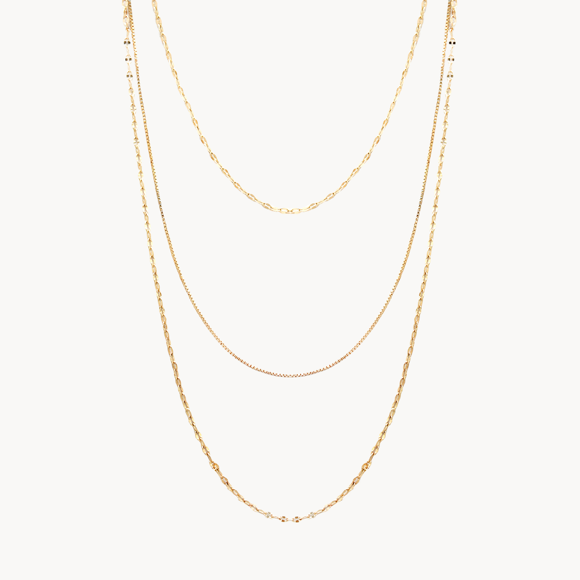 Dainty Chain Layered Necklace - Secret Box New York